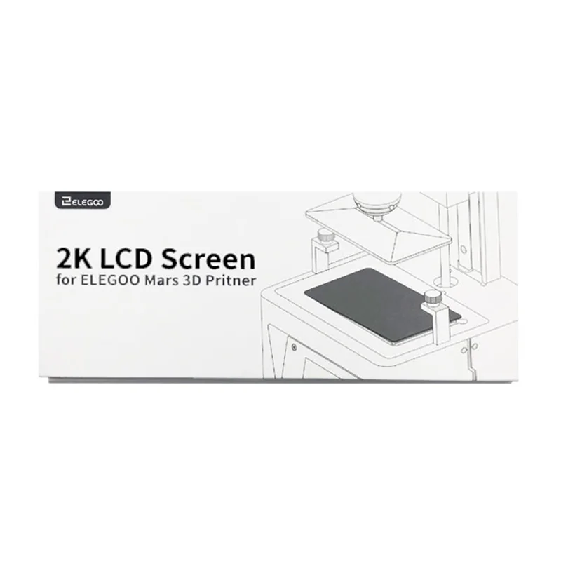 Tela Lcd Ls055r1sx04 5.5 2k para Elegoo Mars Pro 3d Impressora Sx04 com Protetor de Vidro - Imagem 3