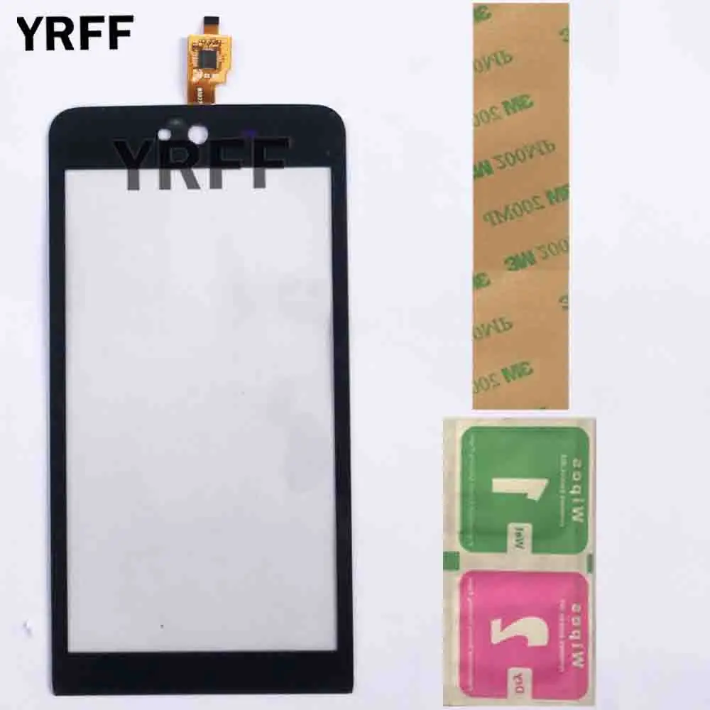 

5.0" Mobile Touch Screen TouchScreen For Micromax Q338 Blot Touch Screen Digitizer Sensor Outer Glass Panel 3M Glue