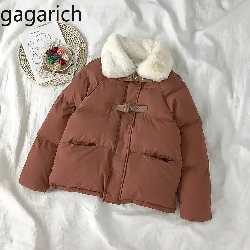 Gagarich Parkas 2020 новый зимний корейский стиль свободный плотный костюм с длинными