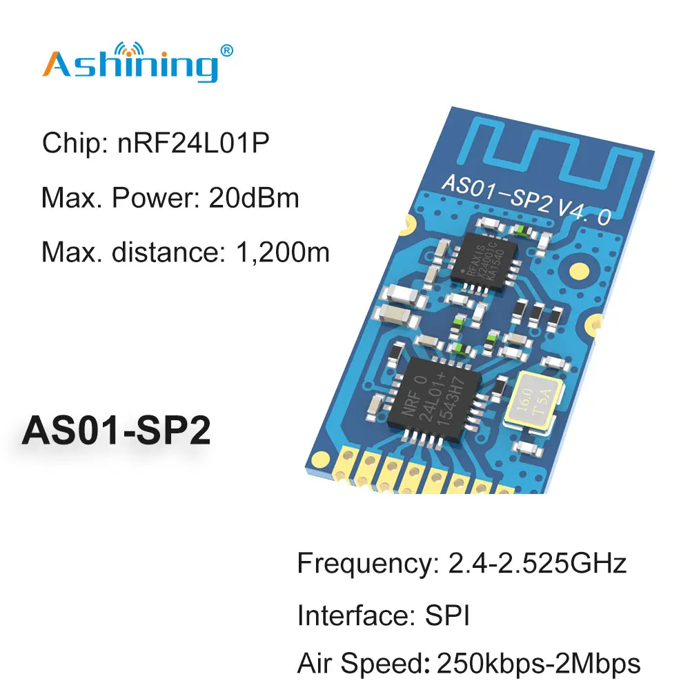 Рисунок 2 - 2,4 ГГц Nrf24l01100mW 20dBm 1200