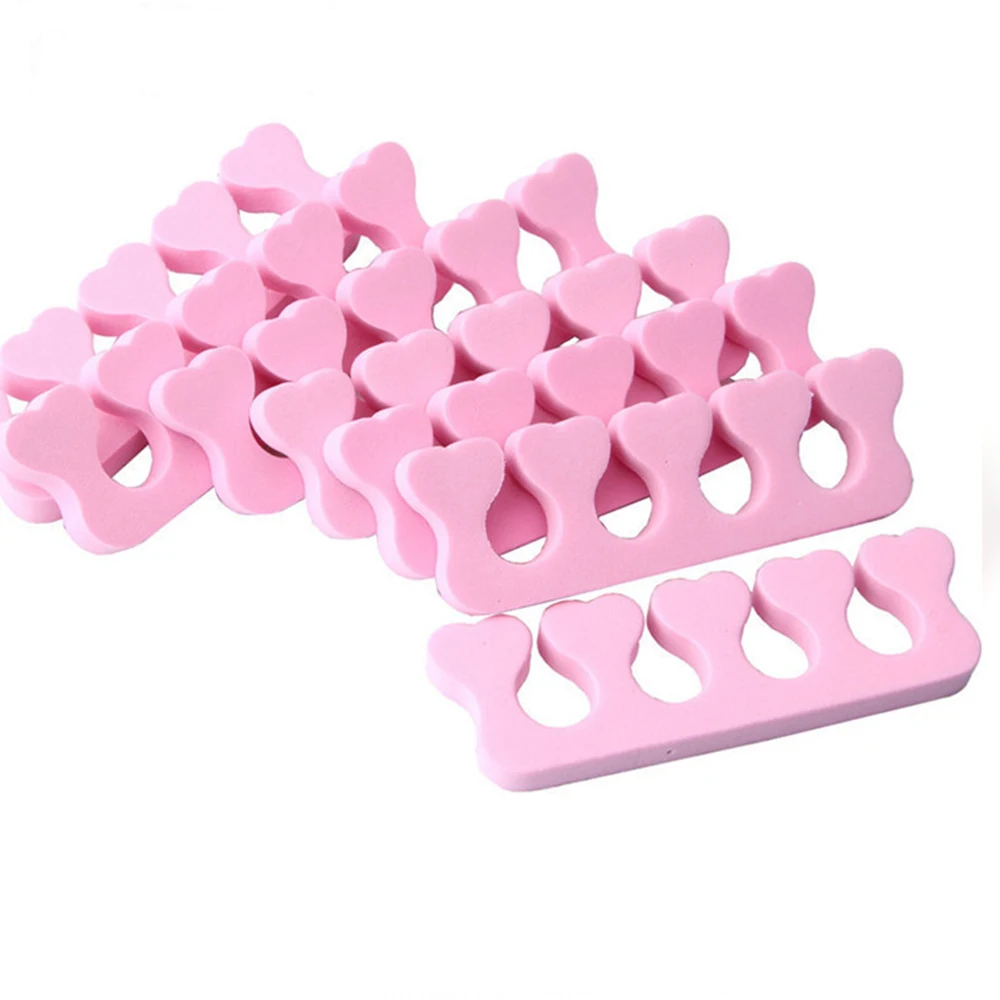 BIUTEE Pedicure Toe Separators Bulk Nail Art Finger Separators Soft Foam Toe Stretcher For Toes & Finger Relaxing Holding