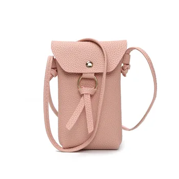 

Women's Phone Bag 2020 Spring Sweet Lady Embossed Leather New Style Crossbody/Shoulder Bag Coin Purse purses and handbags