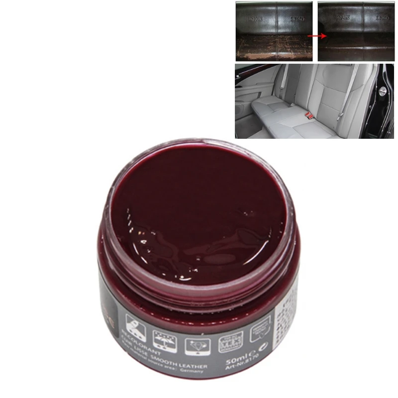 

Household Leather Repair Kits 55g Resin Repair Liquid Cream Car Sofa Leather Product Scratch Restoration Dropshipping
