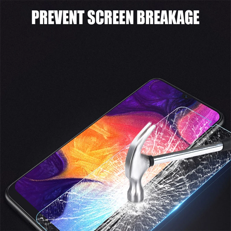 2 in 1 screen protector for samsung galaxy a20 a30 a40 a50 a10 a70 protective glass 3