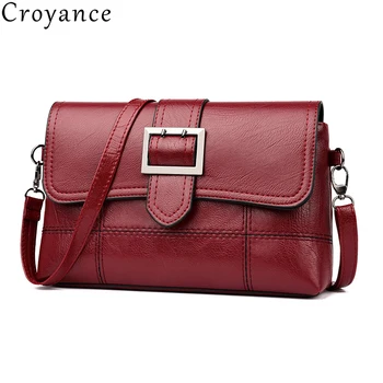 

Croyance 2020 Summer Fashion Women Bag Leather Handbags PU Shoulder Bag Small Flap Crossbody Bags for mama Messenger Bags Purse