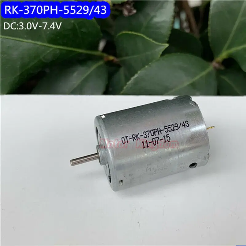 RK-370PH DC 3V 5V 6V 7.4V 33500RPM High Speed 370 Carbon Brush Motor For DIY Toy Car Boat Model | Обустройство дома
