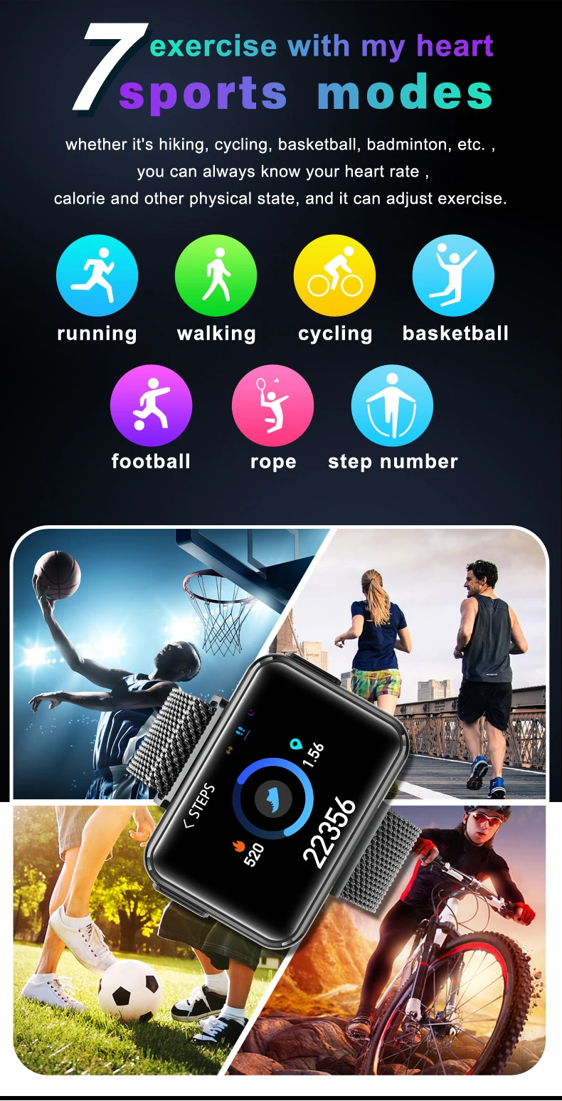 Homens mulheres smartwatch sem fio bluetooth fone