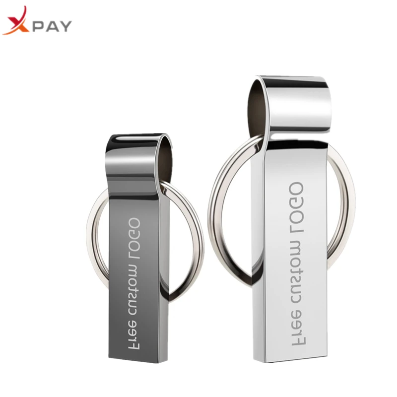 Crazy hot USB 2,0 металлический брелок 128 ГБ флеш-накопитель 32 ГБ usb флэш-накопитель 64 ГБ 16 ГБ 8 ГБ 4 ГБ супер мини-usb палка для Подарочный логотип
