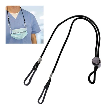 

10Pcs Mask Lanyard Windproof Rope Simple and Long Easy to Wear and Take Off Windproof Rope Adjustable Length