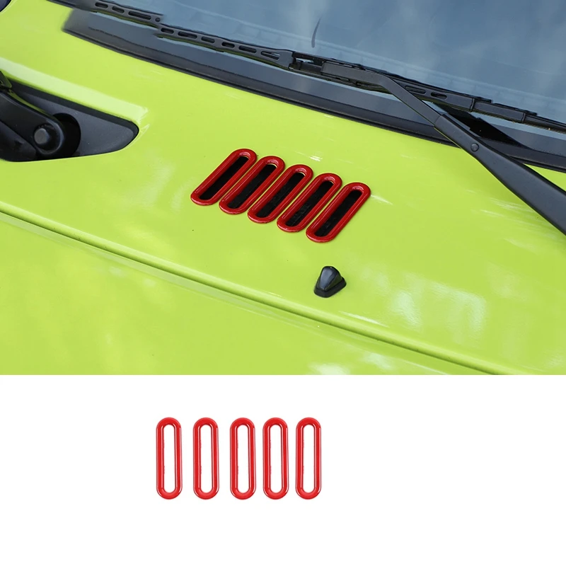 

Car Stickers Car Air Inlet Outlet Vent Intake Decoration Ring Stickers for Suzuki Jimny 2019 2020