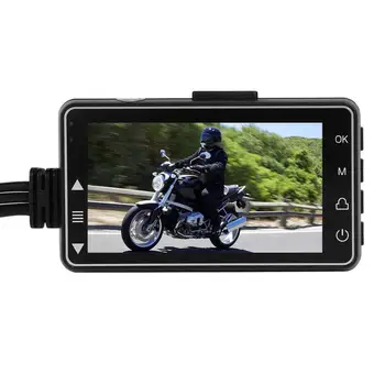 

SE300 Motorcycle DVR Dash Cam 3 inch Screen Front+Rear View Motorcycle Camera Car Stall Delay 5s Automatic Shutdown