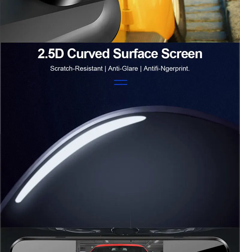 rear view mirror backup camera LS Car Dvr 5.5 Inch Touch Screen Video Recorder Auto Registrar Stream Mirror Support RearView Camera Night Vision Dash Cam car dvr