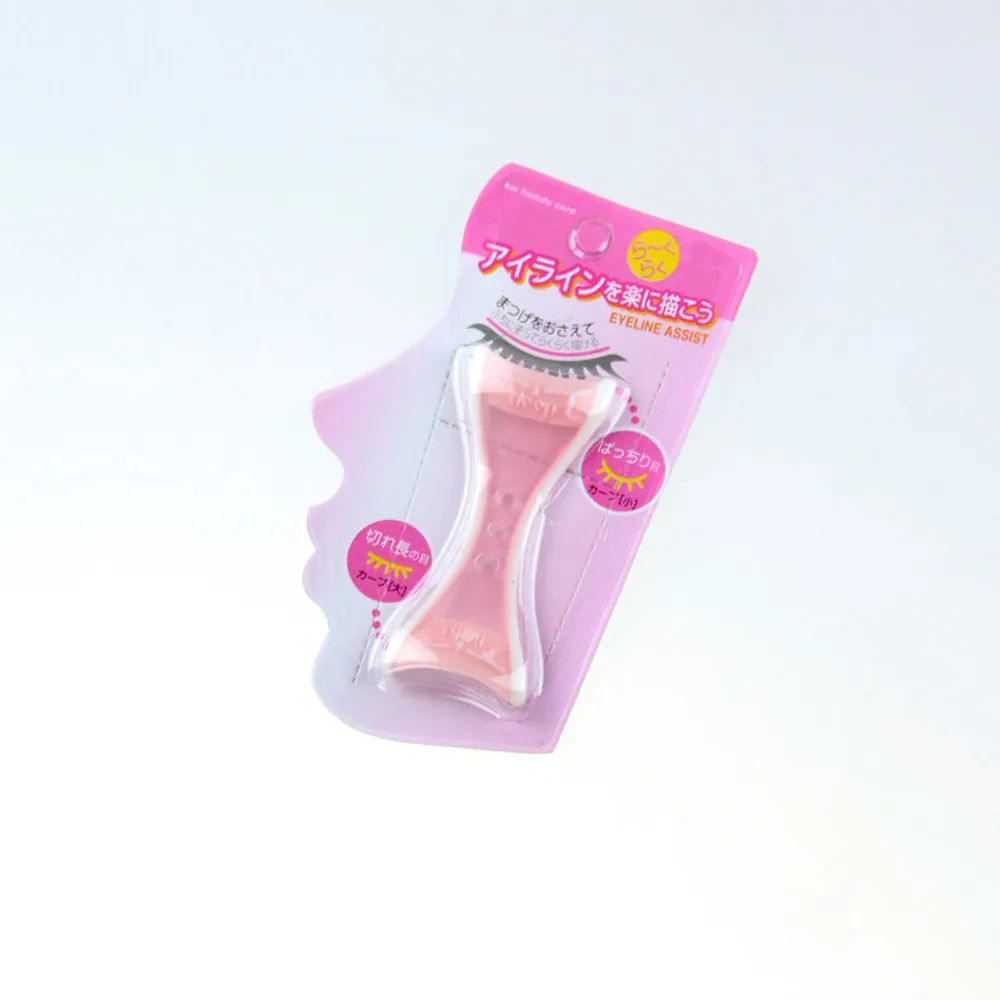 

MISSROSE Portable Women Crystal 3 in1 Eyelash Card Make Up Eye Mascara Eyelash Comb Plastic Applicator Guide Card Mini Tools