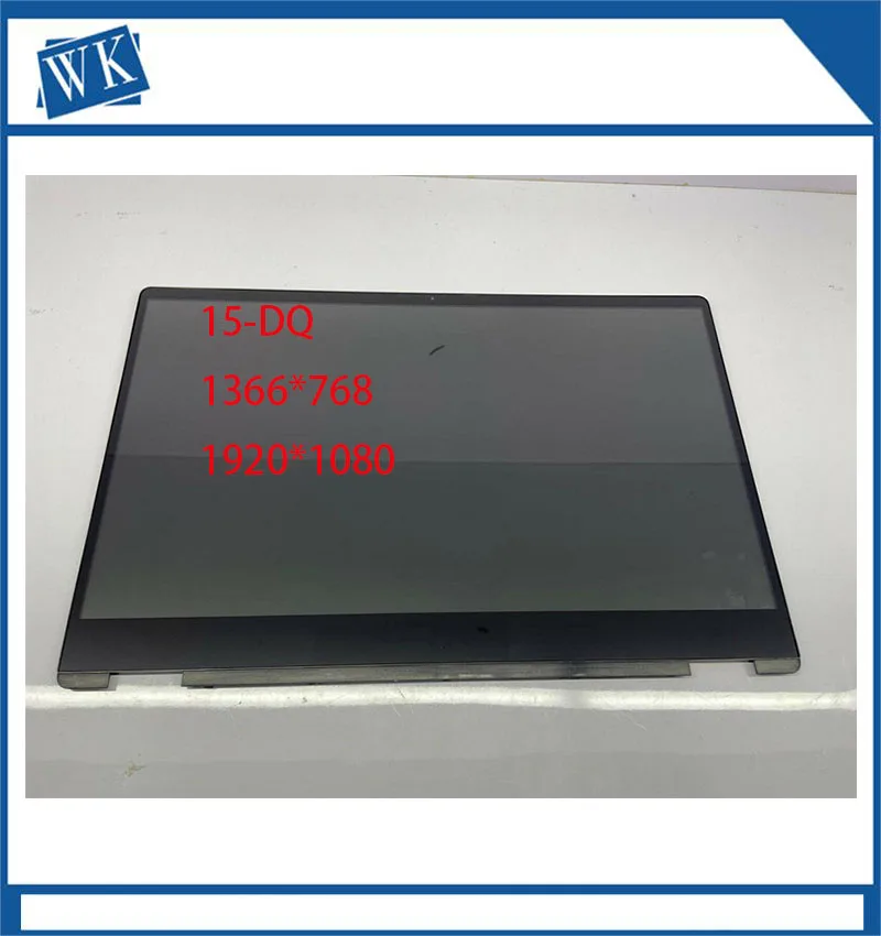 

15.6 inç dizüstü ekran for HP Pavilion X360 15-DQ 15-dq0035nr 15-dq0095nr FHD /HD LCD dokunmatik ekran Digitizer meclisi