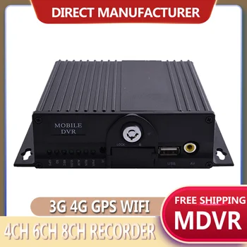 

4ch 6CH 8 channel 720P 1080P AHD Mobile dvr 3G wifi gps 4G mobile dvr