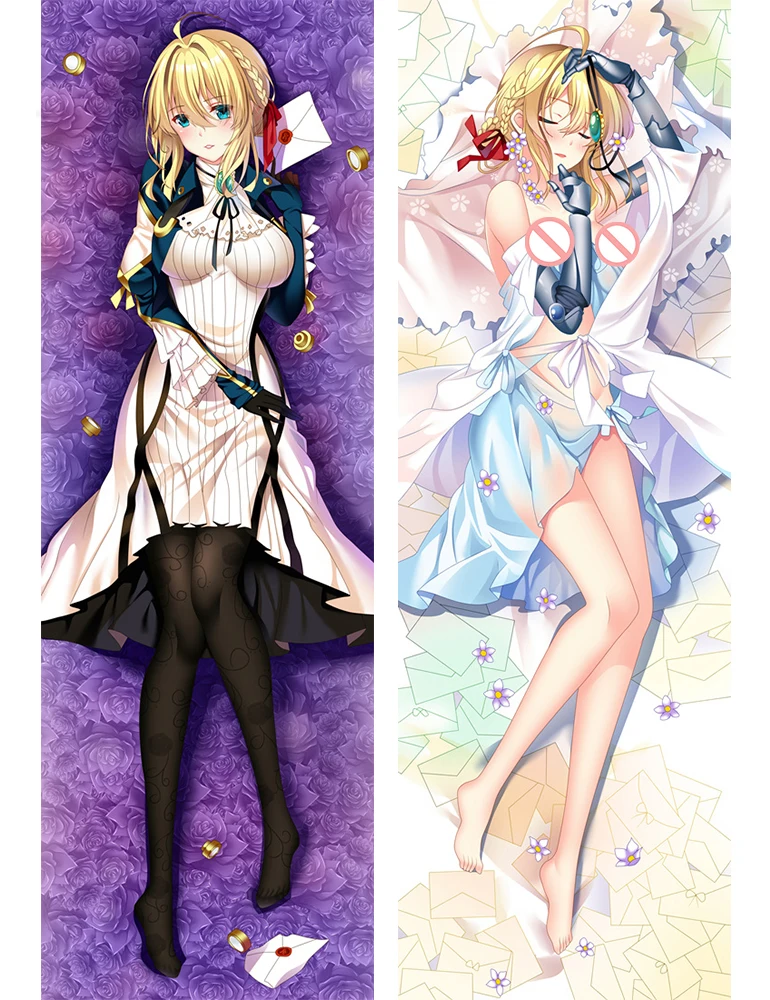 Аниме Violet Evergarden Dakimakura Чехол с персонажами Cattleya Baudelaire чехол для подушки