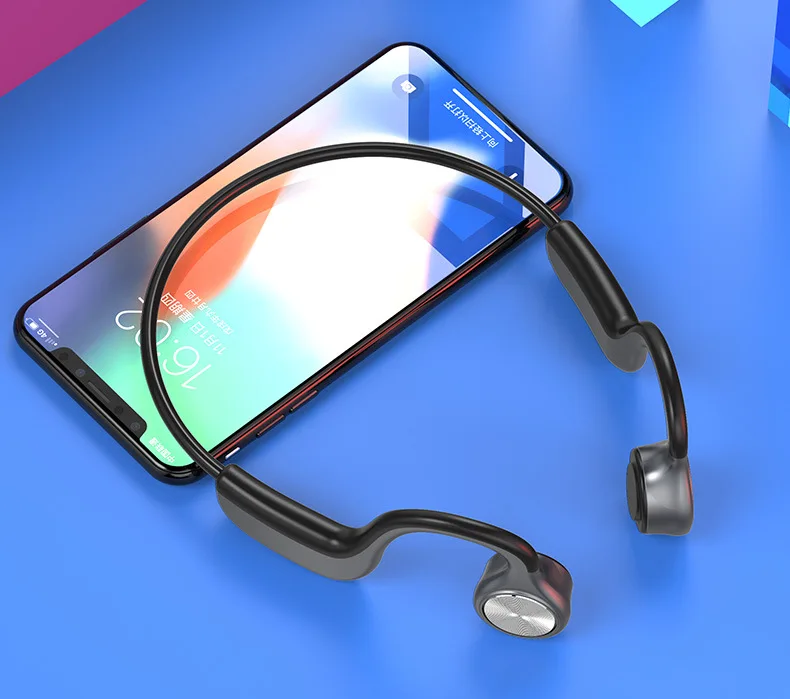 E9 костная проводимость Bluetooth гарнитура беспроводная бинауральная движения костный датчик ухо установлен водонепроницаемый сабвуфер стерео