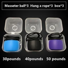 Fitness Gezicht Kauwspieren Mannen Facial Pop N Go Mond Kaaklijn Kaak Muscle Exerciser Chew Ball Chew Bite Breaker Training Body huidverzorging