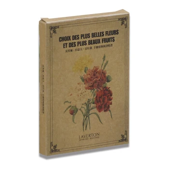 

Pierre-Joseph Redoute Plants Flower Wish Business Postcards Greeting Gift Birthday Party Invitation Postcard Set 24pc Decoration