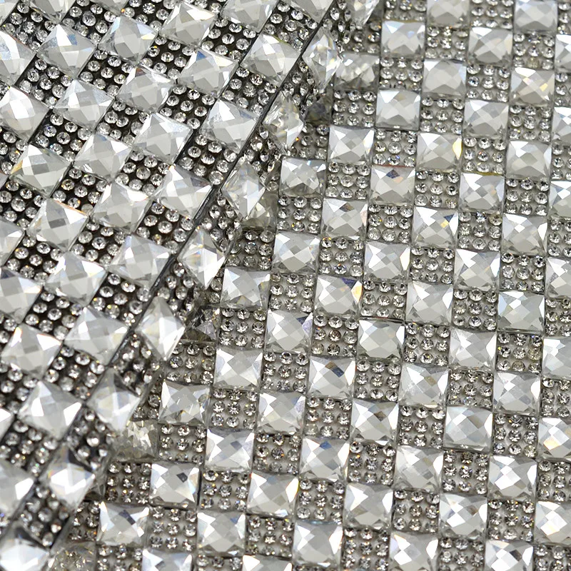 1 Yard DIY Rhinestone/Tape Applicator Strass Hotfix Crystal Jewelry  Rhinestones For Clothes Accessories Self-Adhesive Ribbon