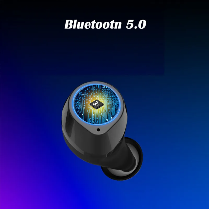 Мини TWS беспроводные Bluetooth наушники IPX5 водонепроницаемые спортивные с зарядным устройством наушники Встроенный микрофон#2