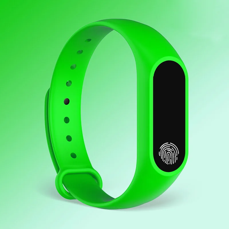 green Спортивные часы Digita, мужские часы, браслет, электронные цифровые наручные часы, модные мужские новые часы для Android IOS, relogio inteligent - Цвет: green