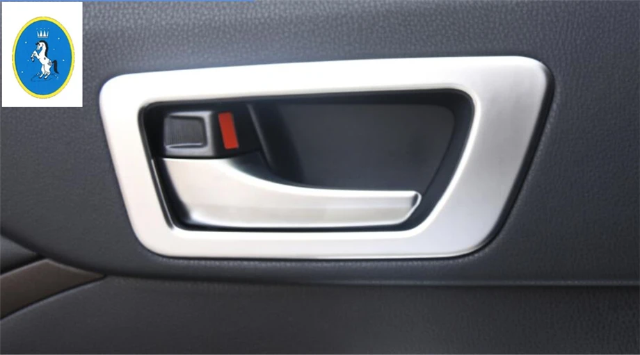Yimaautotrim для Toyota Highlander Kluger ABS Авто Аксессуары Внутренняя дверь Потяните дверная ручка крышка чаши отделка