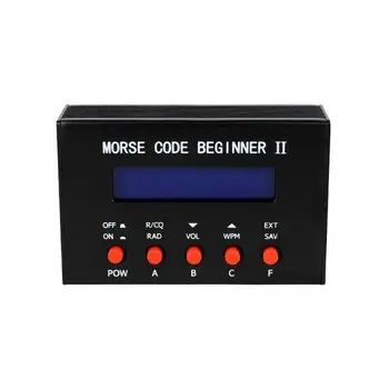 

2019 Morse Code Beginner II CW key Practicer Keyer trainer ham radio HF UV