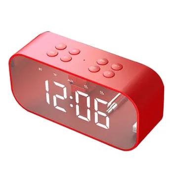 

HIPERDEAL BT large alarm clock with TF LED digital display with dimmer Bluetooth speaker, portable wireless high quality speaker