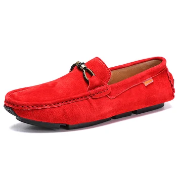 

Four Seasons Pointed Men Formal Business Shoes Luxury Men's Dress Shoes Male Casual Leather Wedding Party Loafers %5987