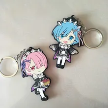 Re Zero-Based различный Мир брелок жизнь Ram подвеска REM брелок рекламный подарок