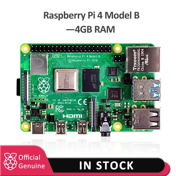 New Official raspberry pi 4 4gb RAM Development Board v8 1.5GHz Support 2.4/5.0 GHz WIFI Bluetooth 5.0 Raspberry Pi 4 Model B bluetooth 4 ble multifunction pedometer keyfob development board to support the anti lost ibeacon