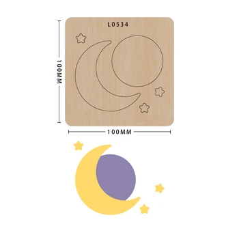 

Weather knife mold mold wood die cutting die, model L0534, suitable for common die cutting machines on the market