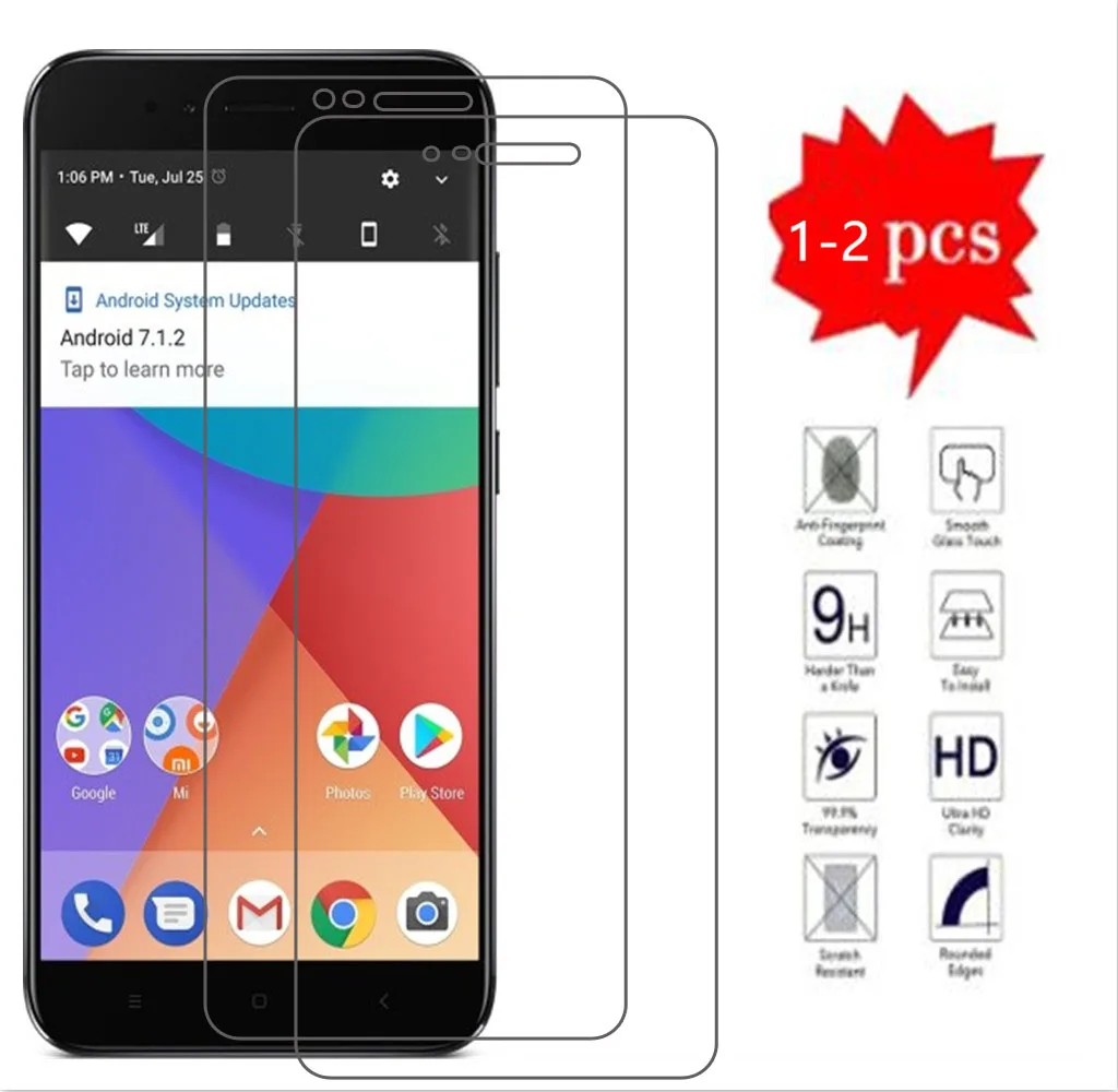 Защитное стекло для xiaomi mi 5X закаленное ksiomi xiomi xiami xaomi xiao my a 1 1a защитная пленка