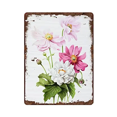 Cactus In Vaso Trio Metal Tin Sign Decorable Succulente Wall Art Cactus Southwestern Decor Cactus In Vaso Metal Room Sign For Home