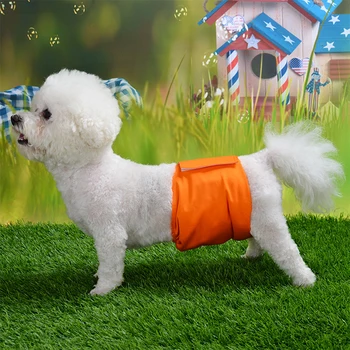 

Durable Comfortable Stylish Pet Belly Wrap for Female Dog Panties for Dogs Reusable Washable Dog Shorts Doggie Diapers for dogs