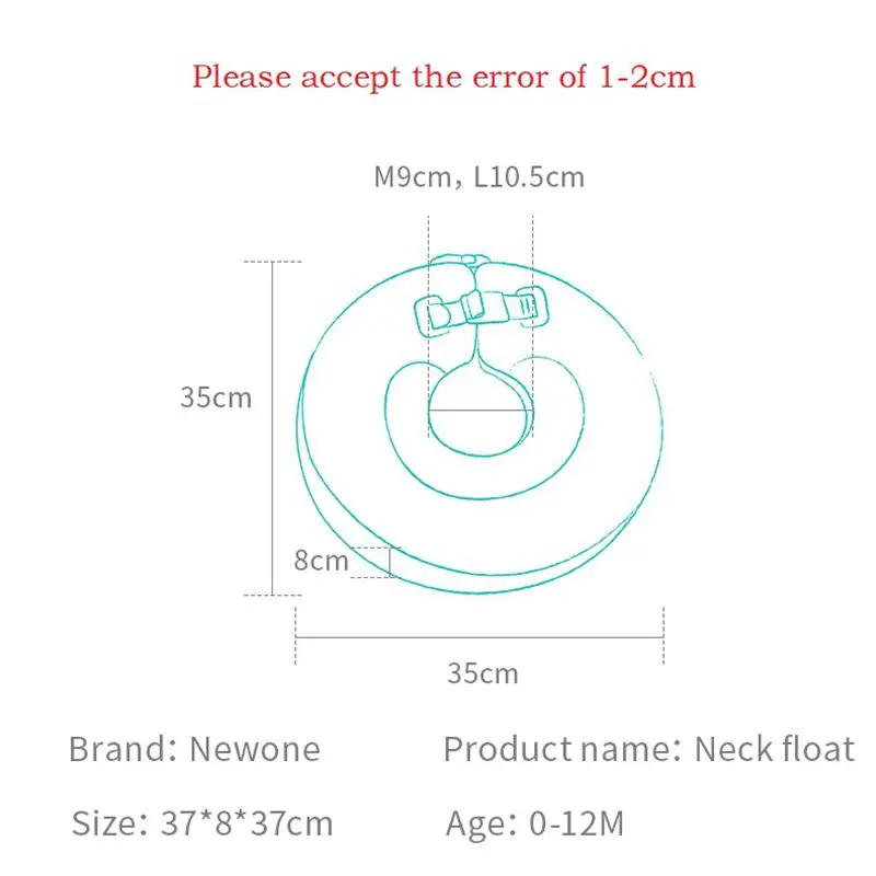 Mambobaby Baby Neck Float Infant Swimming Ring Newborn Non-inflatable Buoy Toddler Swimming Circle Tub Pool Accessories Toys 5 Mambobaby Baby Neck Float Infant Swimming Ring Newborn Non-inflatable Buoy Toddler Swimming Circle Tub Pool Accessories Toys 5