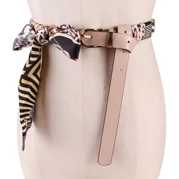 

print pattern Doodl decorate belt bowknot fashion Woman belts