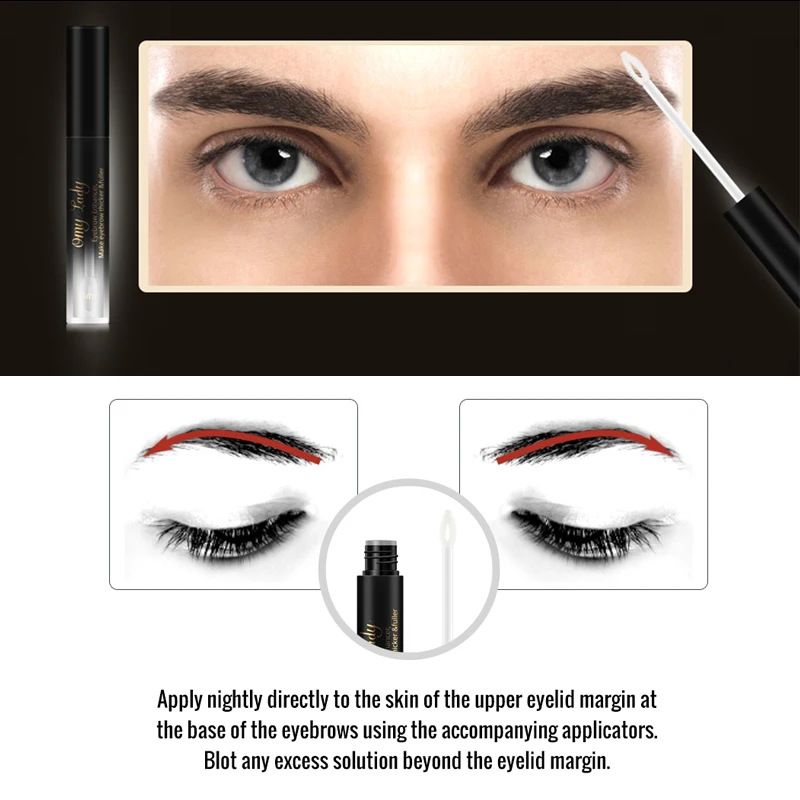 OMY LADY Eyebrows Enhancer Rising Eyebrows Growth Serum Eyelash Growth Makeup Eyebrow Longer Thicker Cosmetic Make up Tool OMY LADY Eyebrows Enhancer Rising Eyebrows Growth Serum Eyelash Growth Makeup Eyebrow Longer Thicker Cosmetic Make up Tool