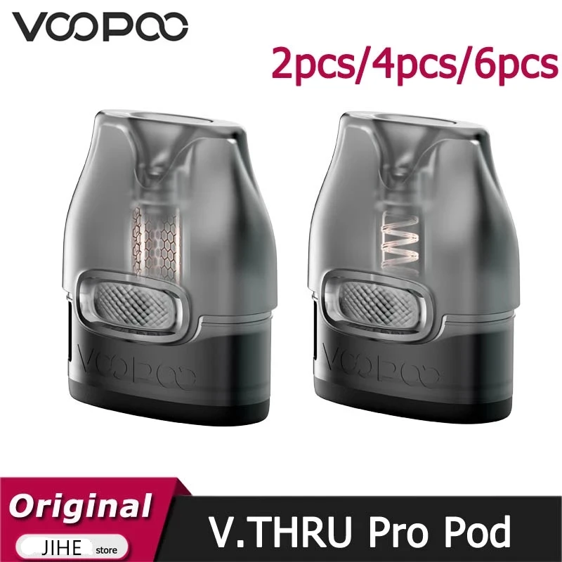 2/4/6 шт. оригинальная капсула VOOPOO V.THRU Pro 0 3 Ом/1 2 Ом мл |