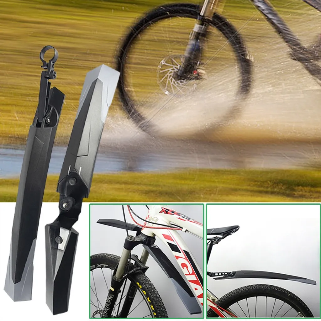 Bicycle Mudguard MTB Bike Fender Mud Guards Wings Fenders Cycling Accessories Parts #z | Спорт и развлечения