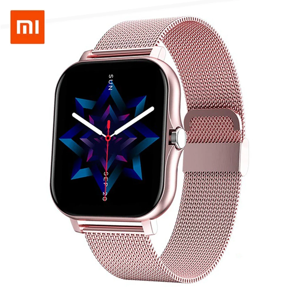 Смарт-часы Xiaomi мужские/женские спортивные умные часы с цветным экраном