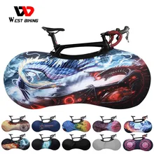 WEST BIKING-Protector antipolvo para bicicleta de montaña y carretera, funda protectora para ruedas de marco a prueba de arañazos, bolsa de almacenamiento, 26, 27,5, 700C