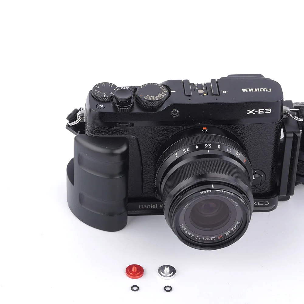 Soft Shutter Release Button Concave for Fujifilm XE4 XE3 XT30/20/10 X-T3/2/1 X-Pro3/2/1 X100T X100V X100F Camera