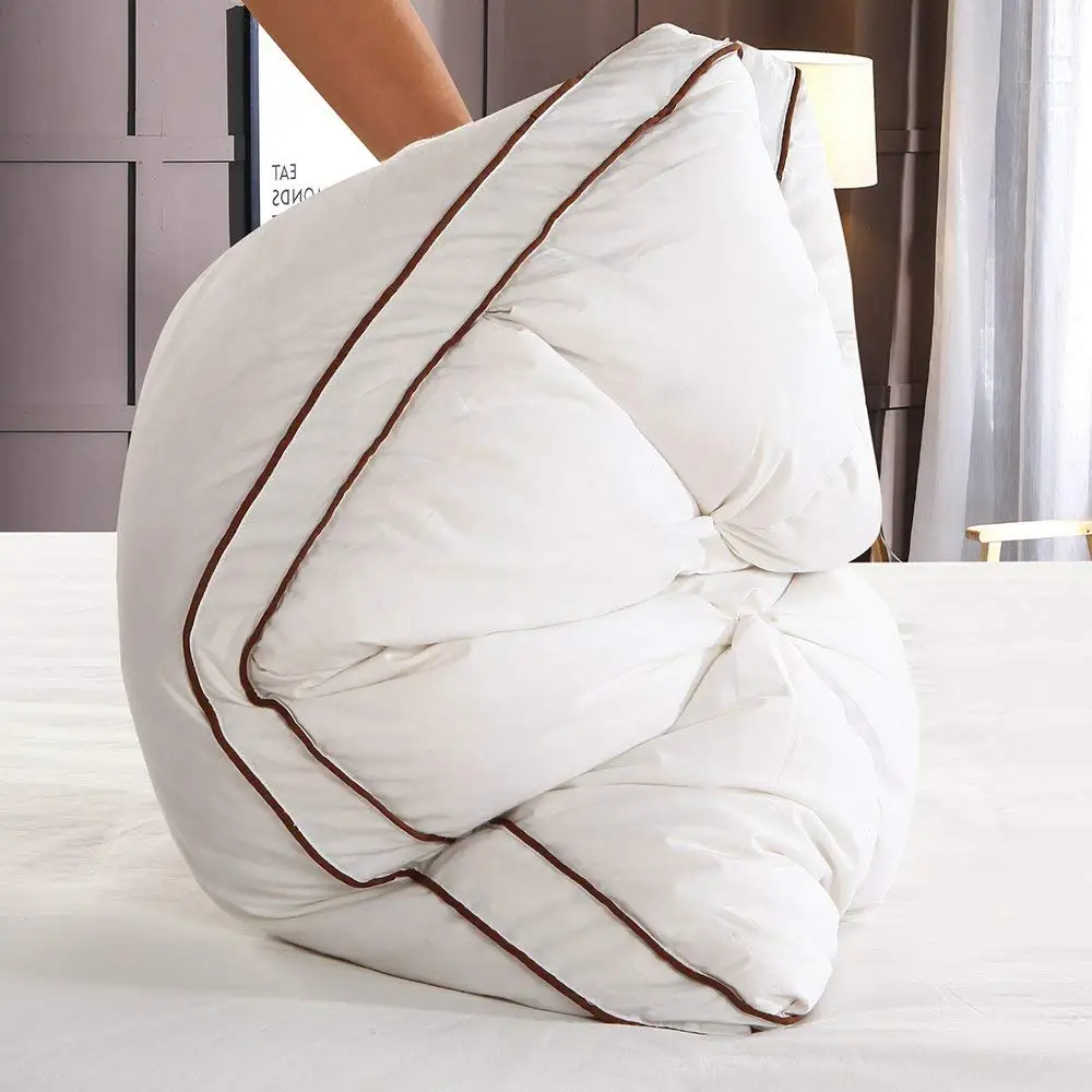 BEYOND CLOUD 48*74cm Brand Design 3D Bread White Duck/Goose Down Feather Pillow Standard Antibacterial Elegant Home Textile 044 BEYOND CLOUD 48*74cm Brand Design 3D Bread White Duck/Goose Down Feather Pillow Standard Antibacterial Elegant Home Textile 044