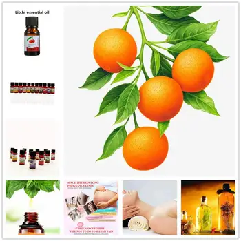 

10ml Grapefruit Lemon Rose Oils Bitter Orange Essential Oil 100% Pure Natural Plant Skin Care Mask Oil Massage Aromatherapy Oil
