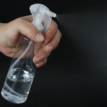 

250ML Portable Plastic Spray Bottle Transparent Makeup Moisture Atomizer Pot Fine Mist Sprayer Bottles Hair Hairdressing Tools