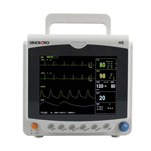 

SINOHERO H5 6-Parameter Patient Monitor Medical Machine SPO2/ECG/PR/NIBP Heart Rate For Hospital Clinic