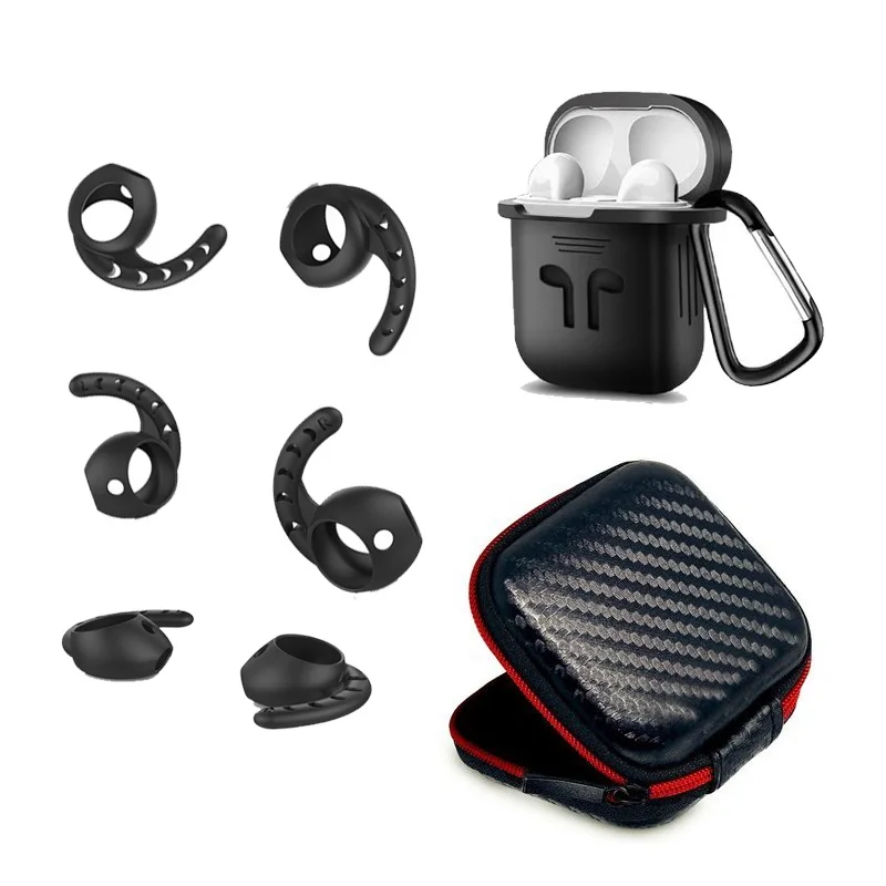 silicone tips airpods cover stickers airpods cover 1 2 airpods2 silicone case tips earphone accessories cover silicone airpods