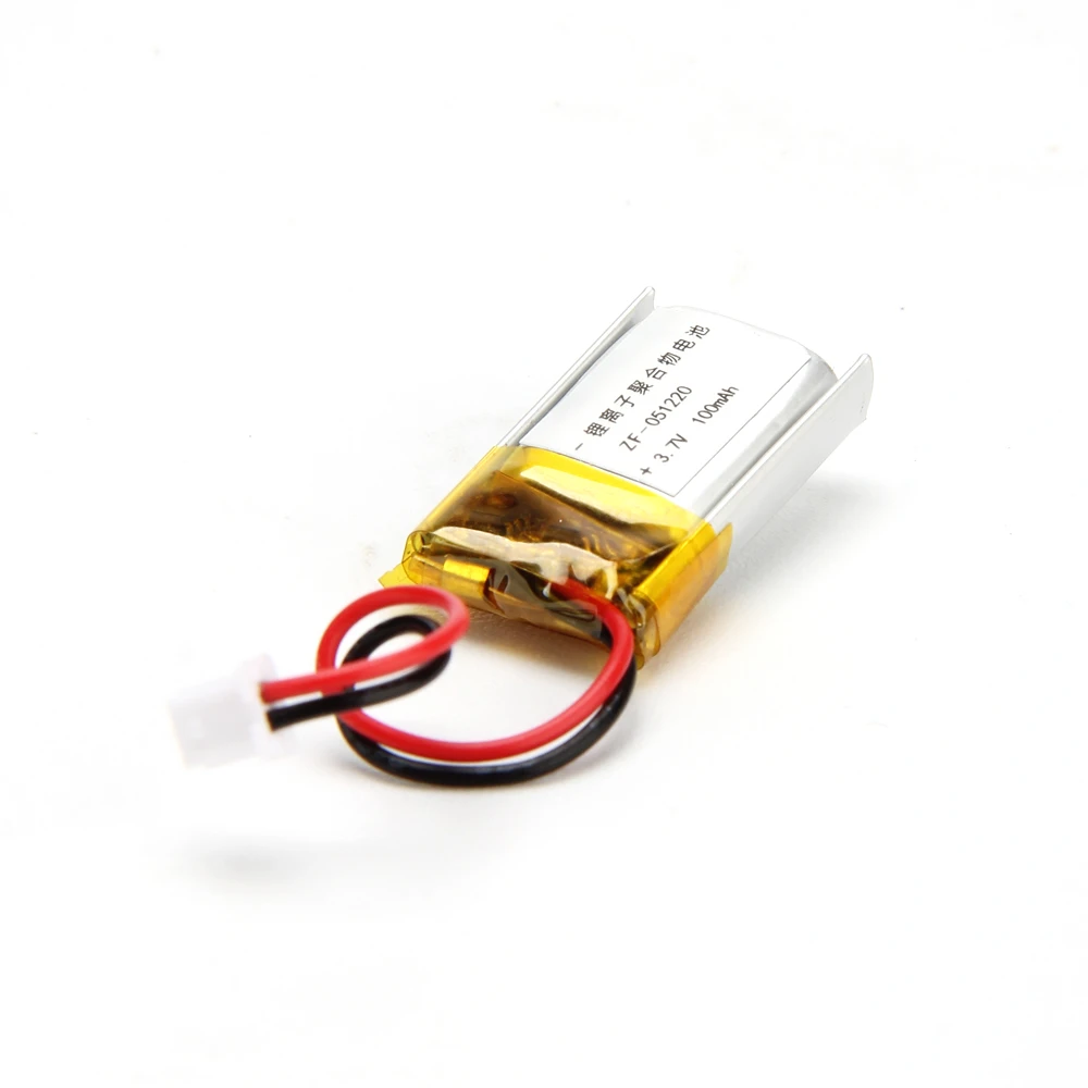 3,7 v литий-полимерный аккумулятор bluetooth-гарнитуры Микро устройство умный, носимый 051220 501020 100 мА/ч, основных зарядки